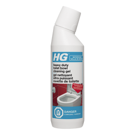 HG heavy duty toilet bowl cleaning gel
